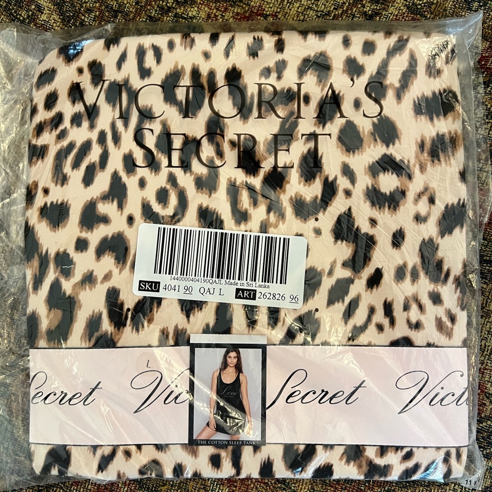 Victoria's Secret Leopard Print Pajama Set
